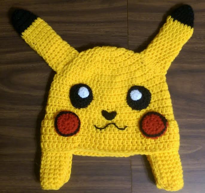 Bonnet Pokemon Adulte | Bonnet Pikachu avec oreilles | Pikachu Bonnet  Pokemon Go