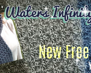 Stormy Waters Infinity Scarf - Free YarnWars Crochet Pattern