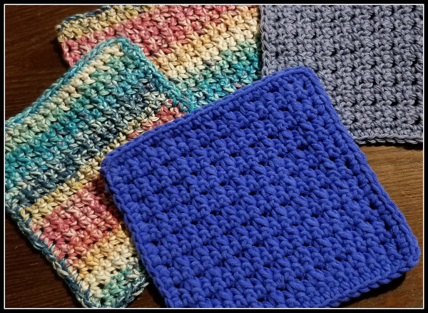 Crochet Washcloth Pattern - Through The Loop Yarn Craft