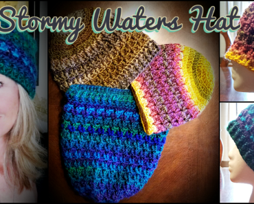 Stormy Waters Beanie and SlouHat Pattern